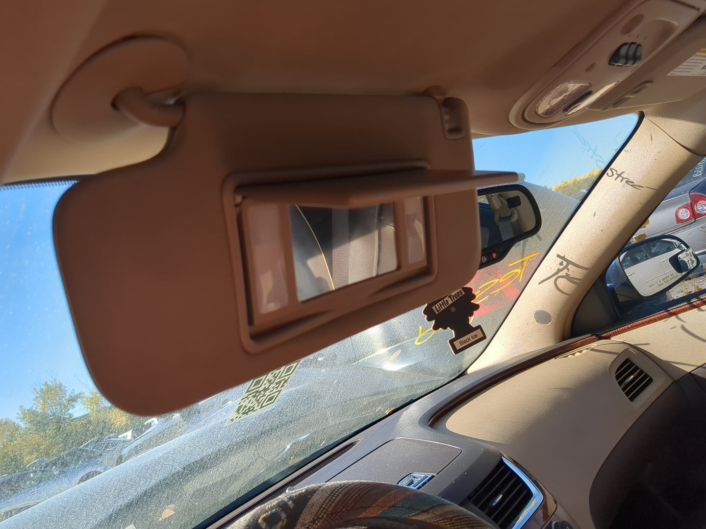 2004-2012 Chevrolet Malibu Sun Visor Shade Replacement Driver Left Mirror Fits Fits 2004 2005 2008 2009 2010 2011 2012 OEM U