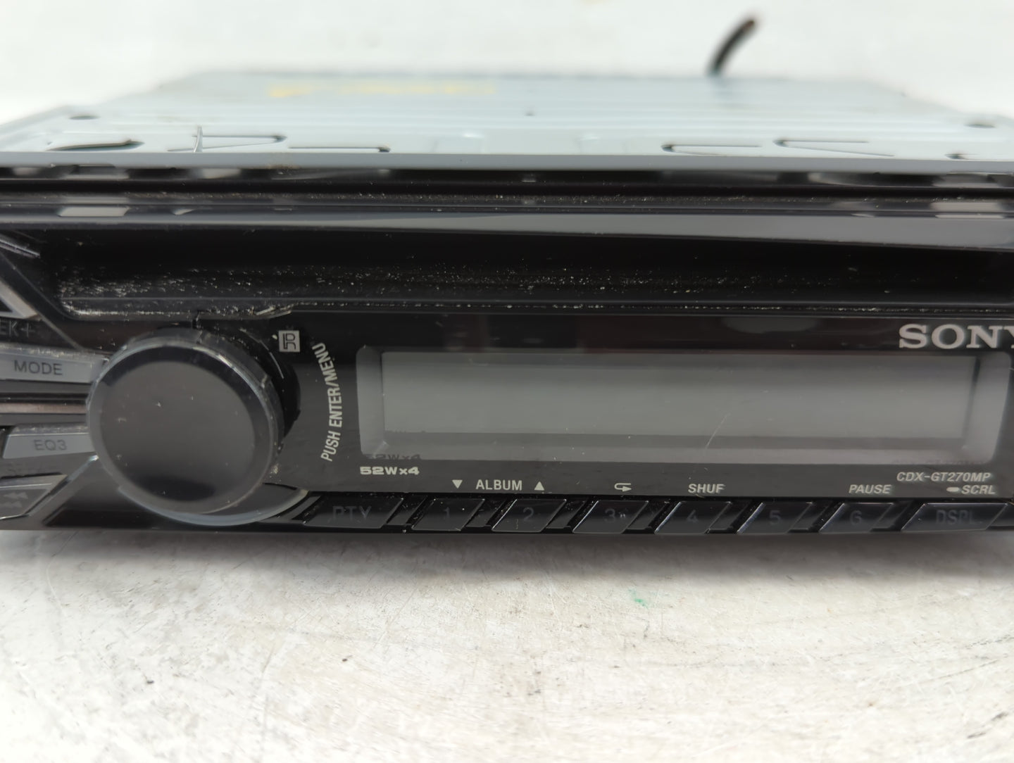 2009 Chevrolet Malibu Radio AM FM Cd Player Receiver Replacement P/N:2163866 Fits OEM Used Auto Parts - Oemusedautoparts1.co