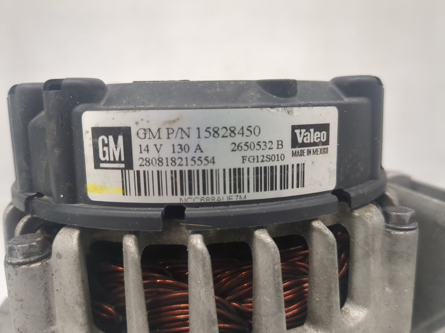 2008-2012 Chevrolet Malibu Alternator Replacement Generator Charging Assembly Engine OEM P/N:FG12S010 2650532B Fits OEM Used