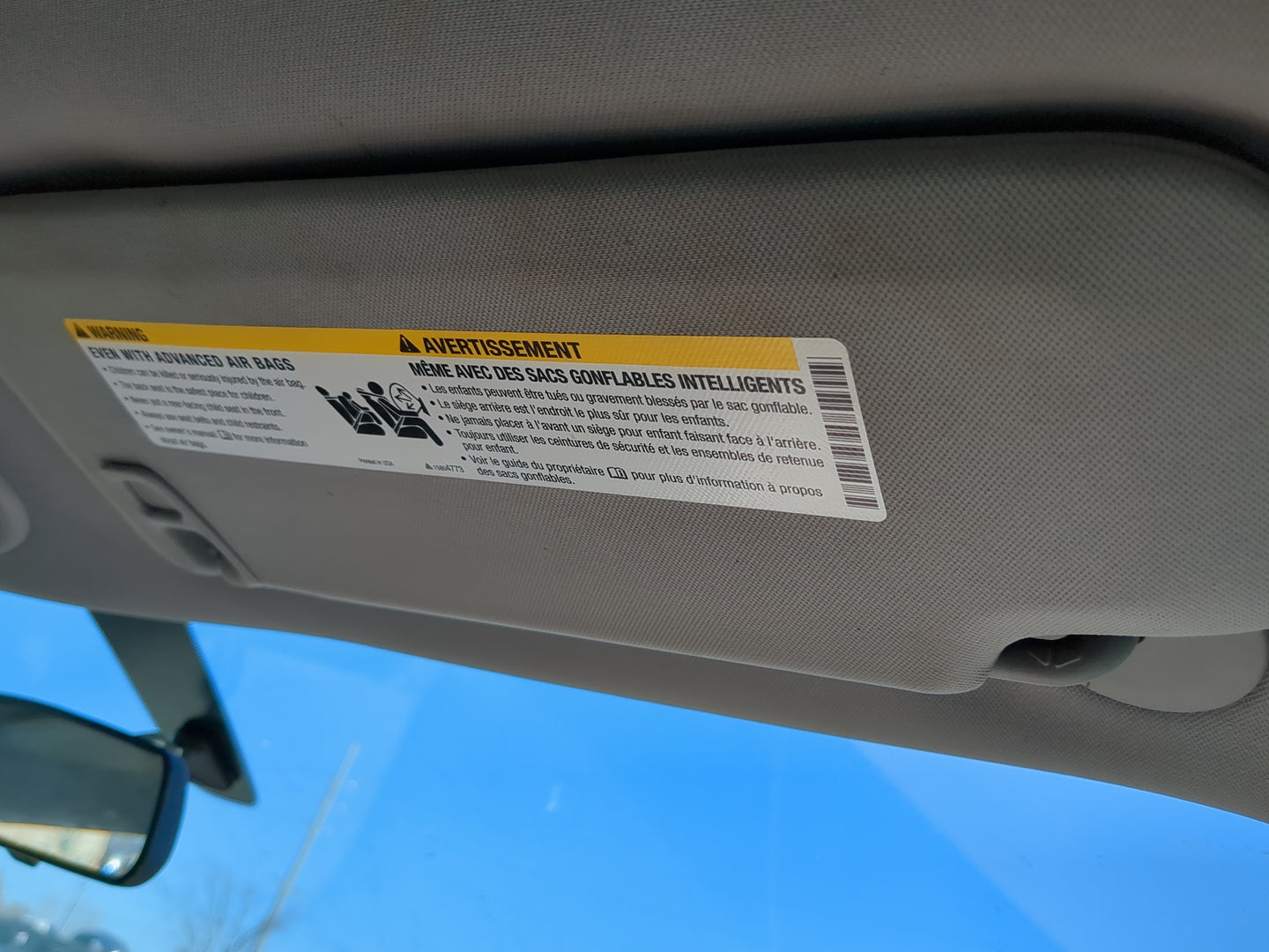 2004-2012 Chevrolet Malibu Sun Visor Shade Replacement Passenger Right Mirror Fits Fits 2004 2005 2008 2009 2010 2011 2012 O