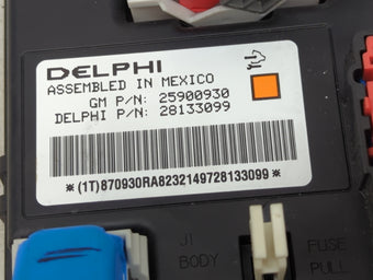 compare product 2008-2011 Chevrolet Malibu Body Control Module Bcm Inner Cabin Fuse Box