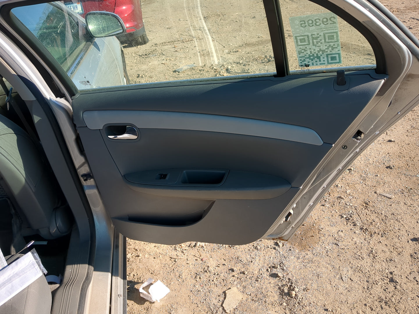 2008-2012 Chevrolet Malibu Passenger Rear Door Oem 1242459 - Oemusedautoparts1.com