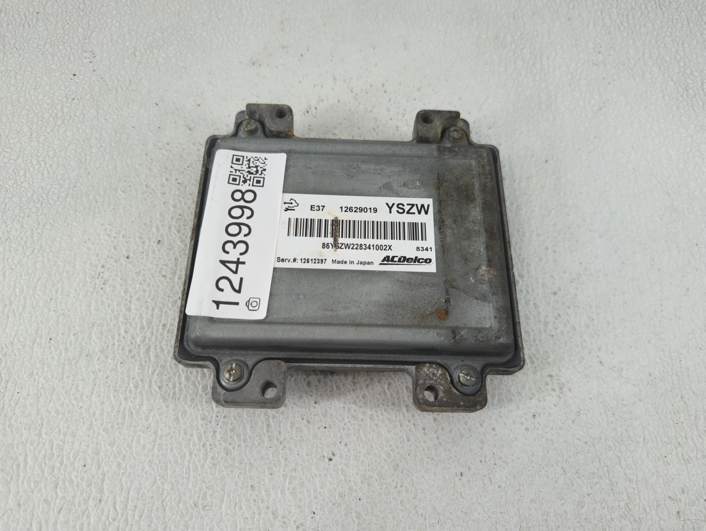 2007-2012 Chevrolet Malibu PCM Engine Control Computer ECU ECM PCU OEM P/N:12629019 Fits Fits 2007 2008 2009 2010 2011 2012 