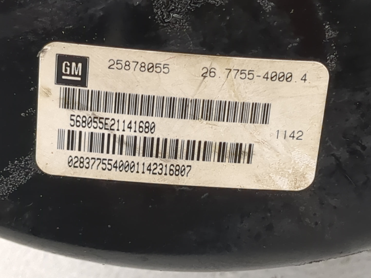 2008-2012 Chevrolet Malibu Power Brake Booster Oem - Oemusedautoparts1.com