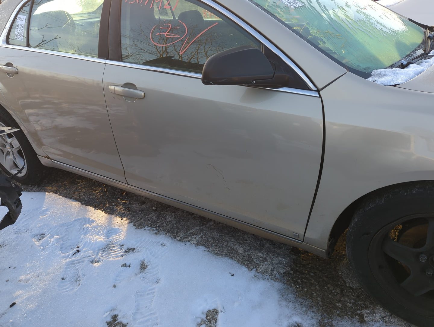 2008-2012 Chevrolet Malibu Passenger Front Door Oem - Oemusedautoparts1.com