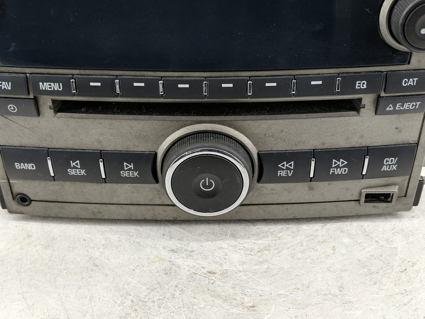 2009-2012 Chevrolet Malibu Radio AM FM Cd Player Receiver Replacement P/N:25833637 Fits Fits 2009 2010 2011 2012 OEM Used Au