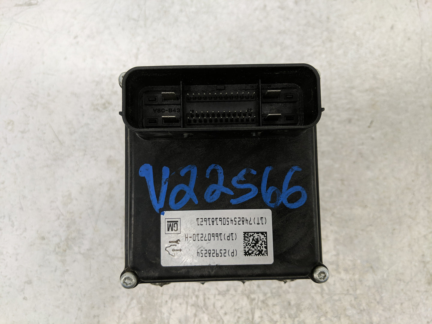 2008-2009 Chevrolet Malibu ABS Pump Control Module Replacement P/N:16607210-H 25928213, 25949990 Fits Fits 2008 2009 OEM Use