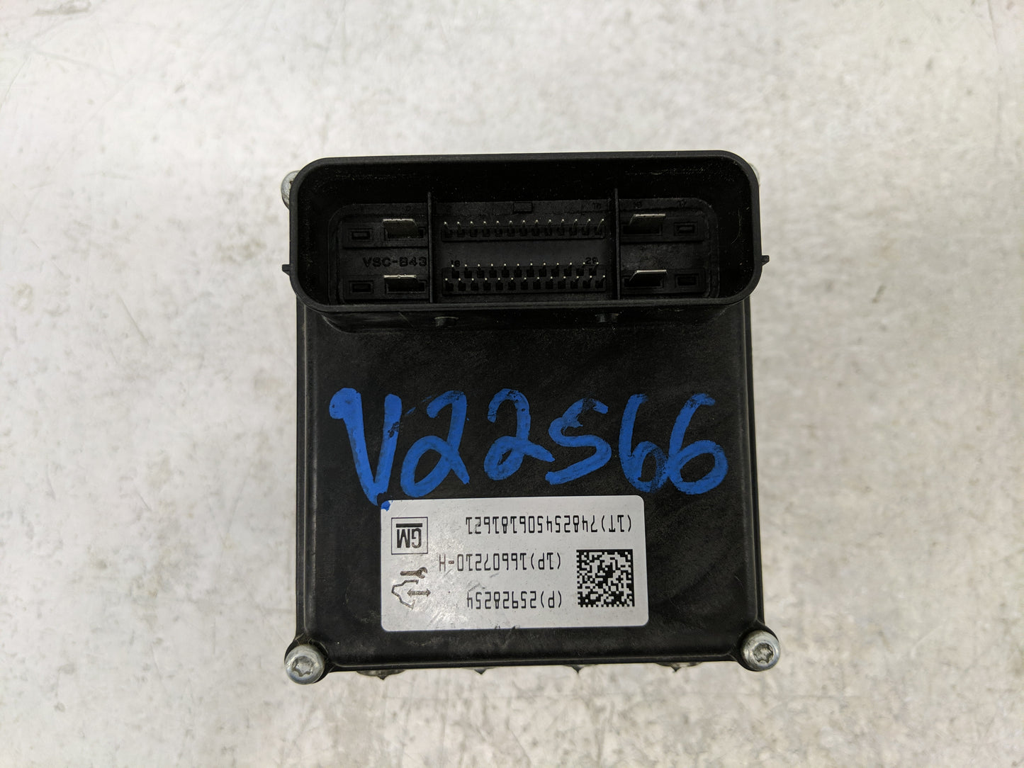 2008-2009 Chevrolet Malibu ABS Pump Control Module Replacement P/N:16607210-H 25928213, 25949990 Fits Fits 2008 2009 OEM Use