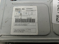 2009 Chevrolet Malibu Radio AM FM Cd Player Receiver Replacement P/N:25848865 Fits OEM Used Auto Parts - Oemusedautoparts1.c