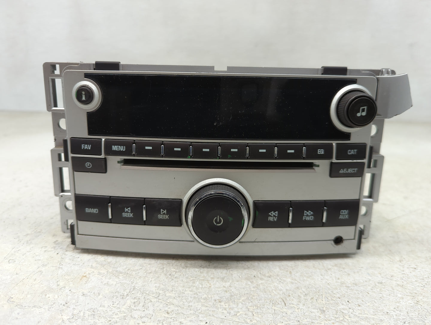 2008-2009 Chevrolet Malibu Radio AM FM Cd Player Receiver Replacement P/N:20834332 Fits Fits 2008 2009 OEM Used Auto Parts -