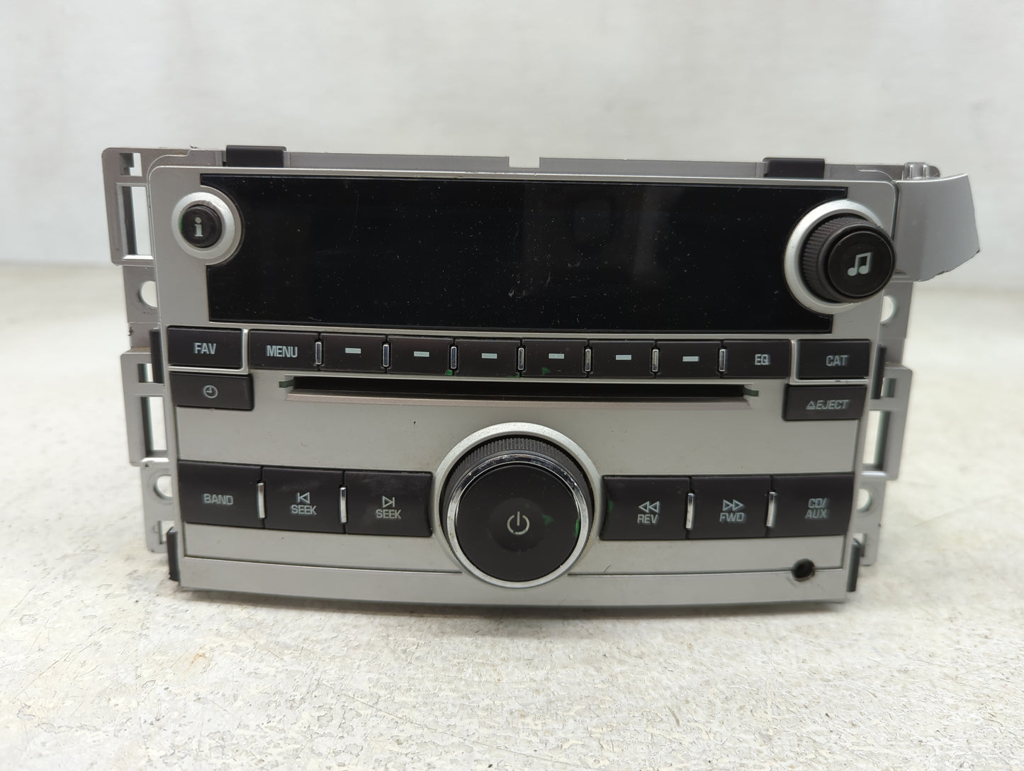 2008-2009 Chevrolet Malibu Radio AM FM Cd Player Receiver Replacement P/N:20834332 Fits Fits 2008 2009 OEM Used Auto Parts -