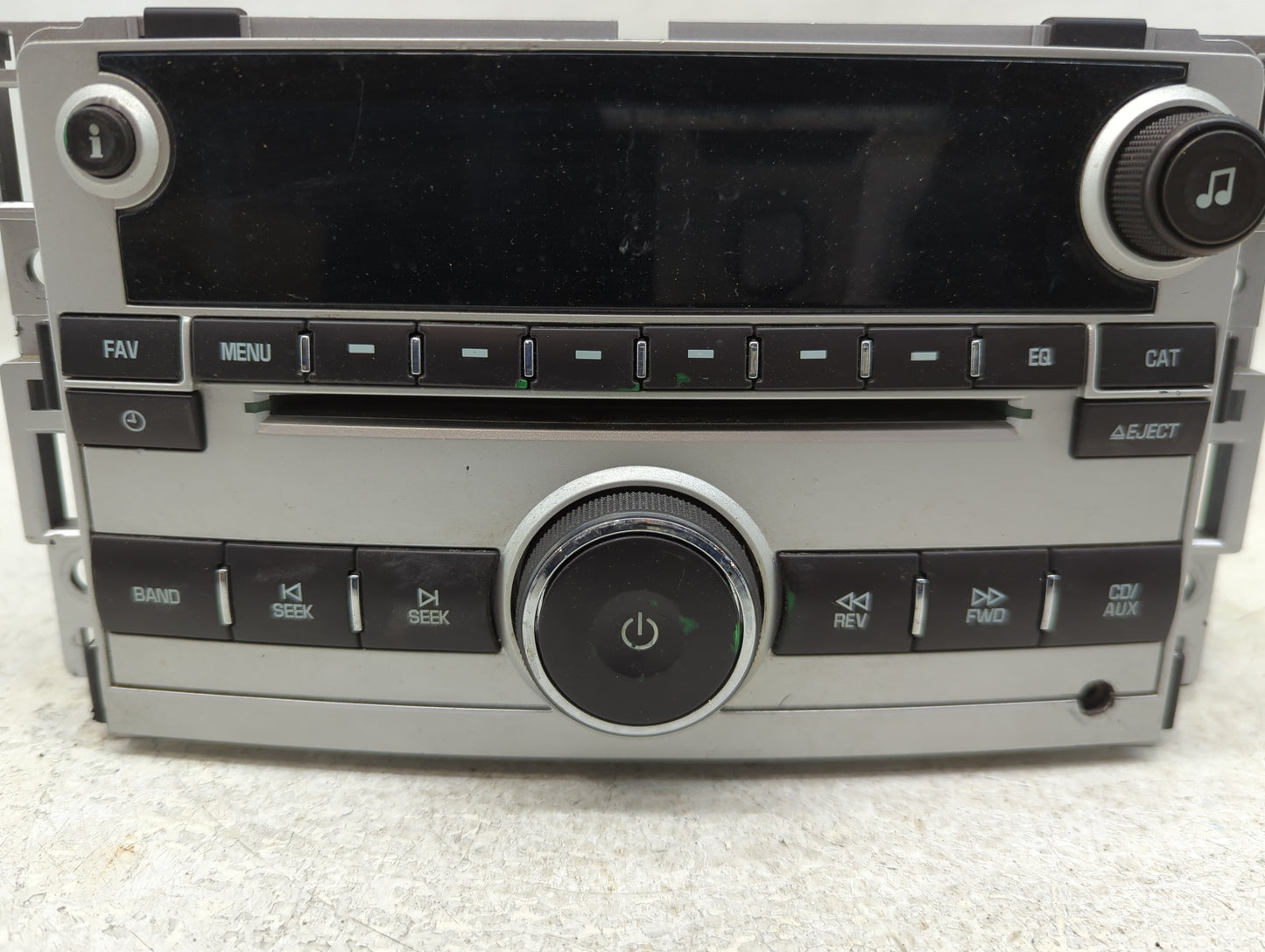 2008-2009 Chevrolet Malibu Radio AM FM Cd Player Receiver Replacement P/N:20834332 Fits Fits 2008 2009 OEM Used Auto Parts -