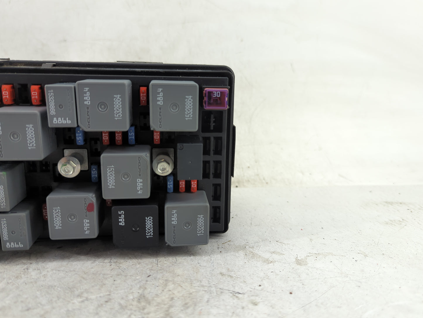 2009-2012 Chevrolet Malibu Fusebox Fuse Box Panel Relay Module P/N:13612203 Fits Fits 2009 2010 2011 2012 OEM Used Auto Part
