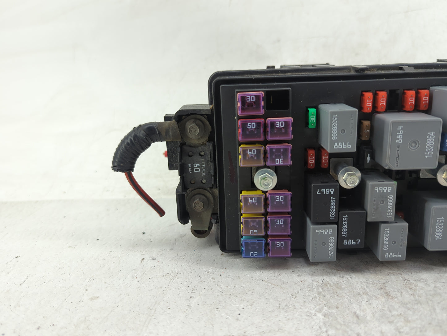 2009-2012 Chevrolet Malibu Fusebox Fuse Box Panel Relay Module P/N:13612203 Fits Fits 2009 2010 2011 2012 OEM Used Auto Part