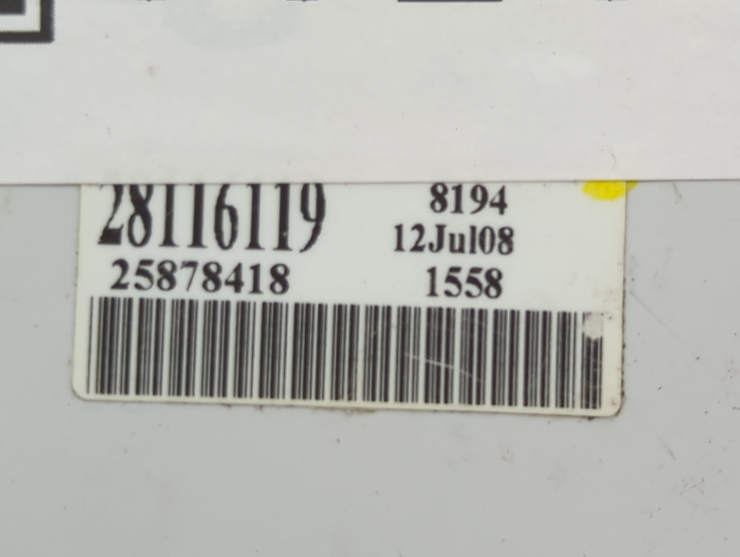 2008-2012 Chevrolet Malibu Climate Control Module Temperature AC/Heater Replacement P/N:28116119 25878418 Fits OEM Used Auto