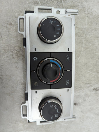 compare product 2008-2012 Chevrolet Malibu Climate Control Module Temperature AC/Heater Replacement Fits Fits 2008 2009 2010 2011 2012 OEM Used Auto Parts