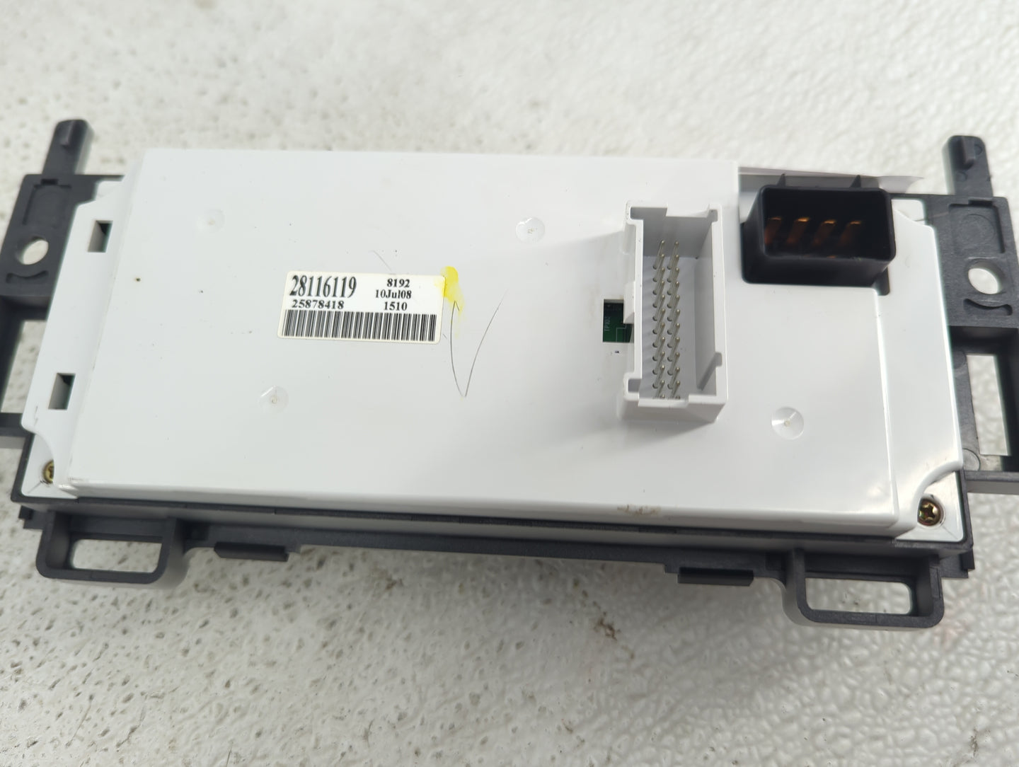 2008-2012 Chevrolet Malibu Climate Control Module Temperature AC/Heater Replacement P/N:28116119 25878418 Fits OEM Used Auto