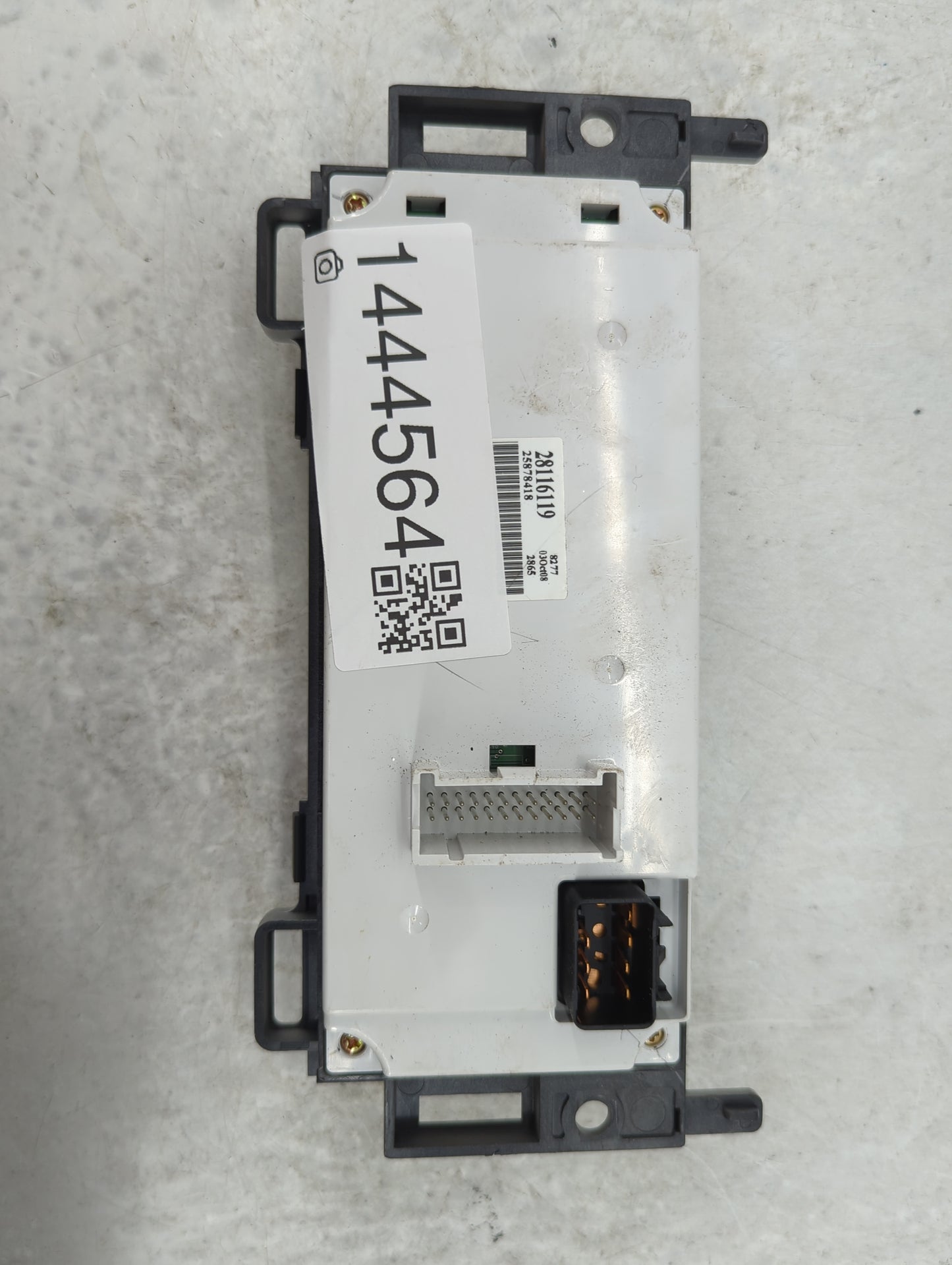 2008-2012 Chevrolet Malibu Climate Control Module Temperature AC/Heater Replacement P/N:28116119 25878418 Fits OEM Used Auto