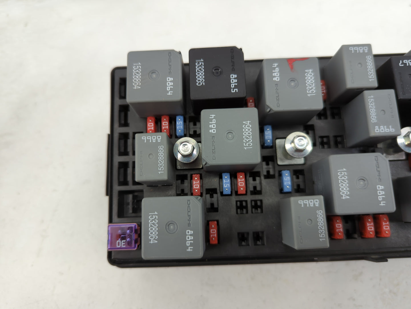 2008-2009 Chevrolet Malibu Fusebox Fuse Box Panel Relay Module P/N:13572723 Fits Fits 2008 2009 OEM Used Auto Parts - Oemuse