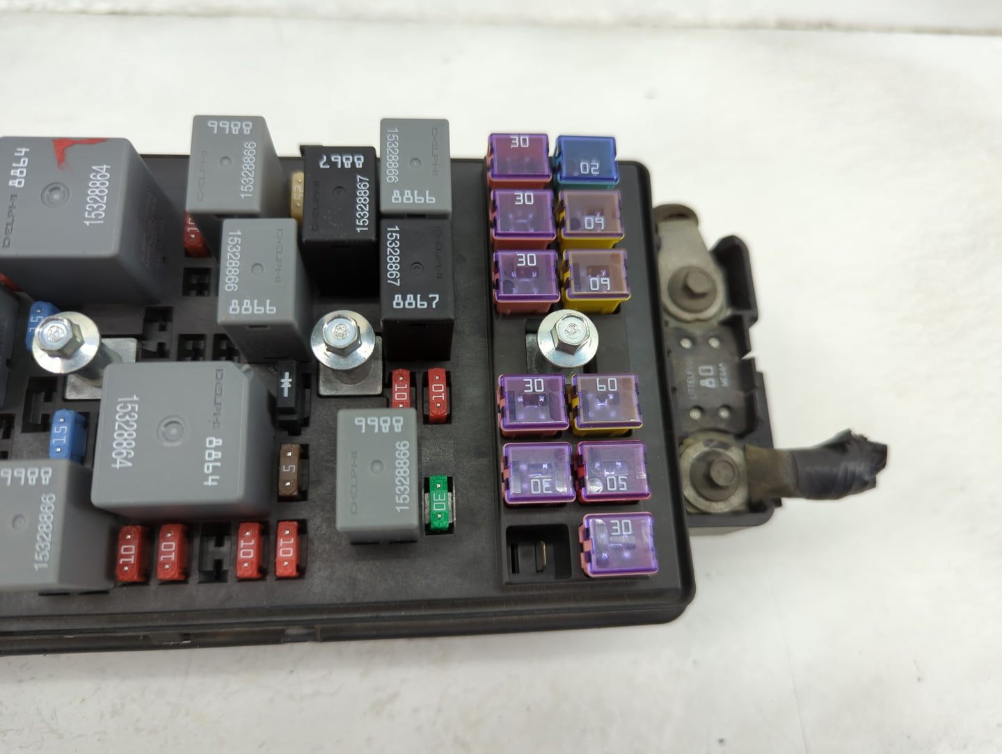 2008-2009 Chevrolet Malibu Fusebox Fuse Box Panel Relay Module P/N:13572723 Fits Fits 2008 2009 OEM Used Auto Parts - Oemuse