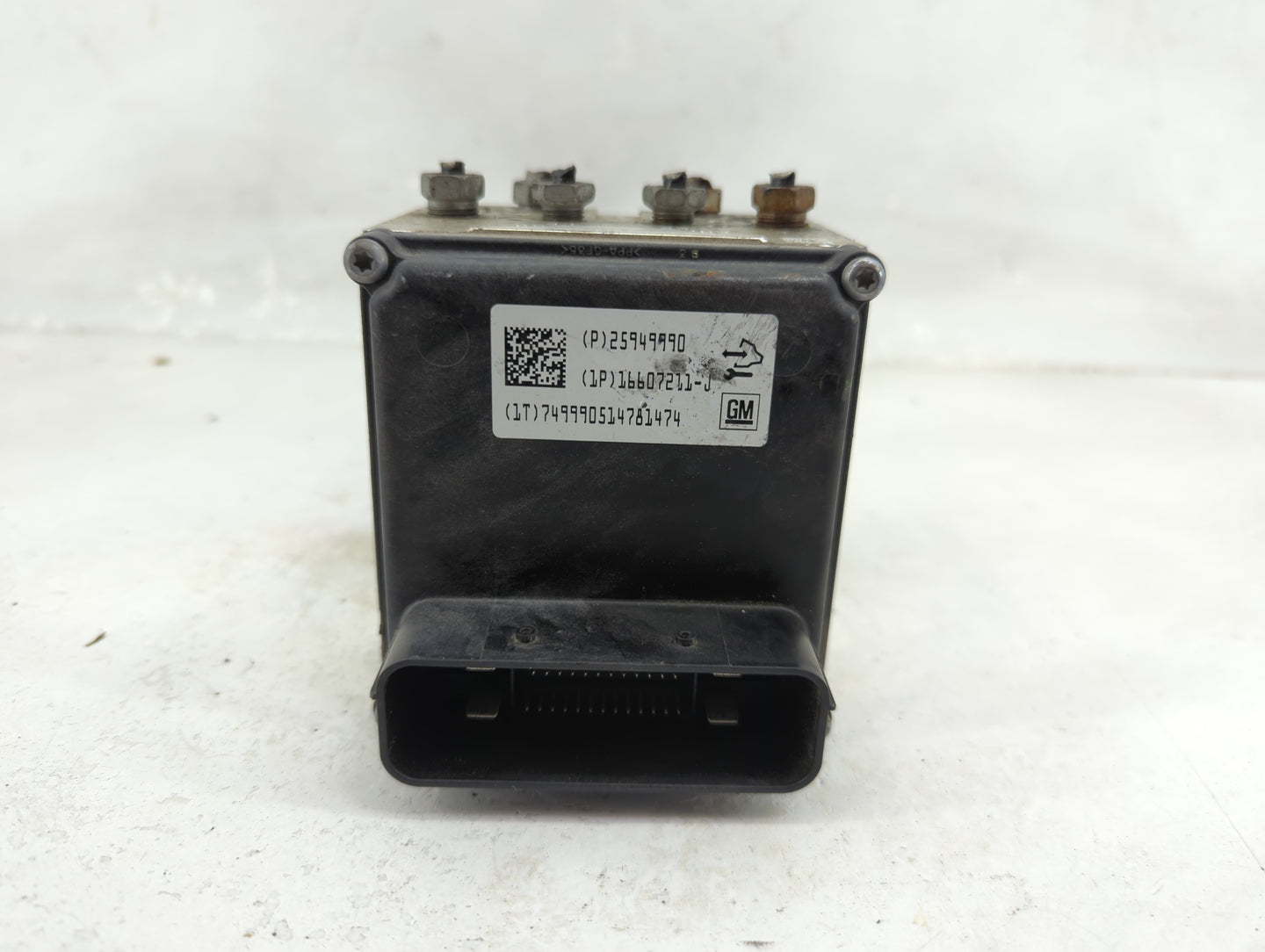 2008-2009 Chevrolet Malibu ABS Pump Control Module Replacement P/N:16607211-J 25949990 Fits Fits 2008 2009 OEM Used Auto Par