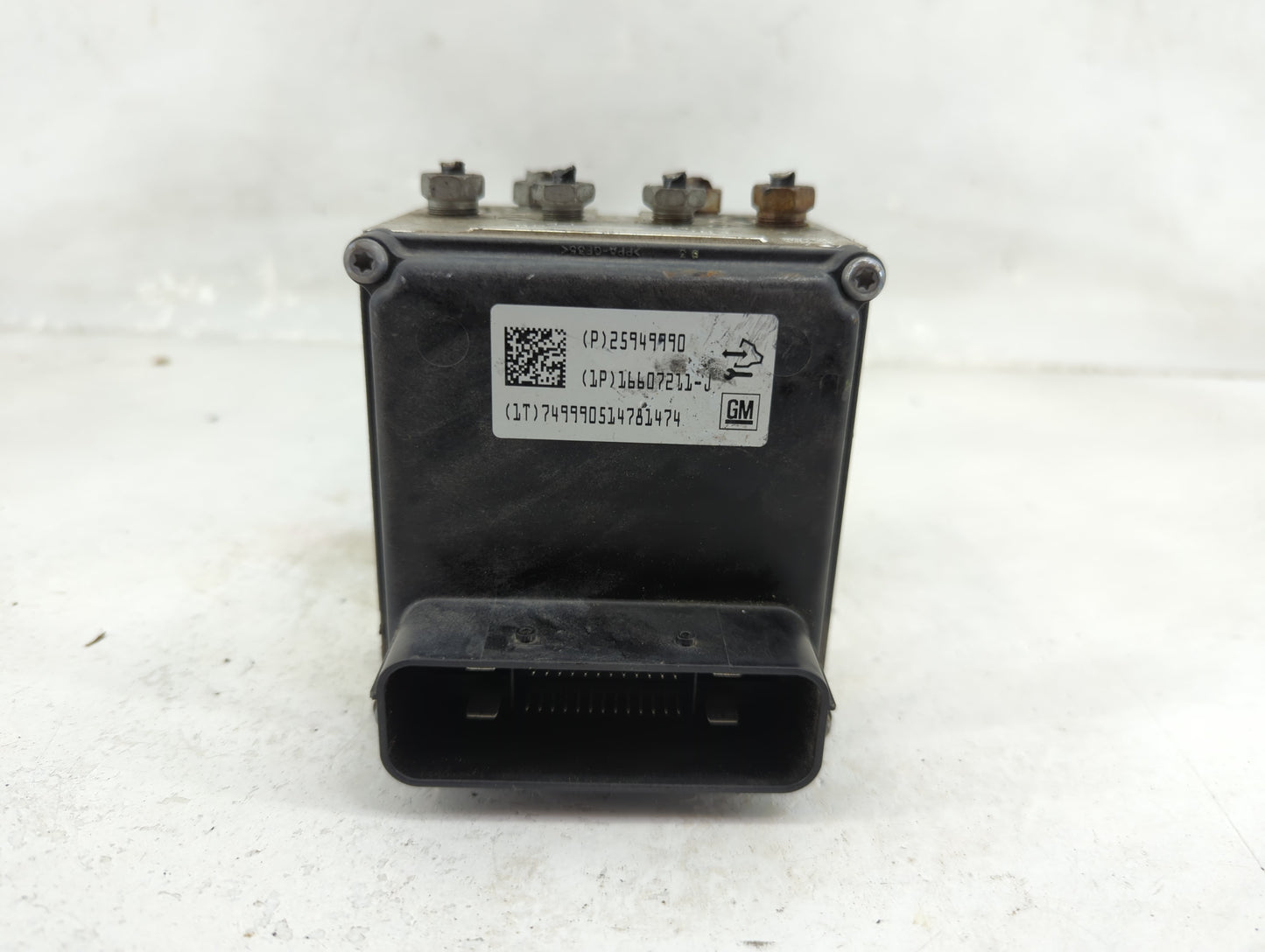2008-2009 Chevrolet Malibu ABS Pump Control Module Replacement P/N:16607211-J 25949990 Fits Fits 2008 2009 OEM Used Auto Par