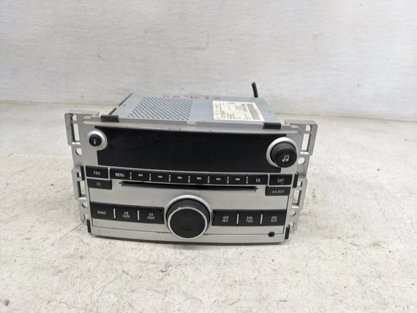 2009-2012 Chevrolet Malibu Radio AM FM Cd Player Receiver Replacement P/N:28152090 25833637 Fits Fits 2009 2010 2011 2012 OE