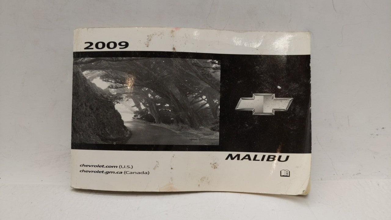 2009 Chevrolet Malibu Owners Manual Book Guide OEM Used Auto Parts - Oemusedautoparts1.com