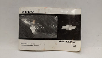 2009 Chevrolet Malibu Owners Manual Book Guide OEM Used Auto Parts - Oemusedautoparts1.com