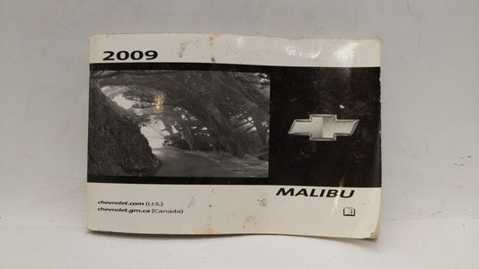 2009 Chevrolet Malibu Owners Manual Book Guide OEM Used Auto Parts - Oemusedautoparts1.com