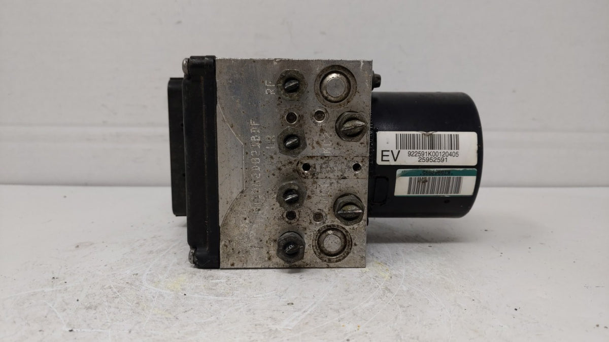 2008-2009 Chevrolet Malibu Anti-Lock Brake ABS Pump Module Actuator OEM P/N:25949989 20812604, 25928254 Fits Fits 2008 2009 