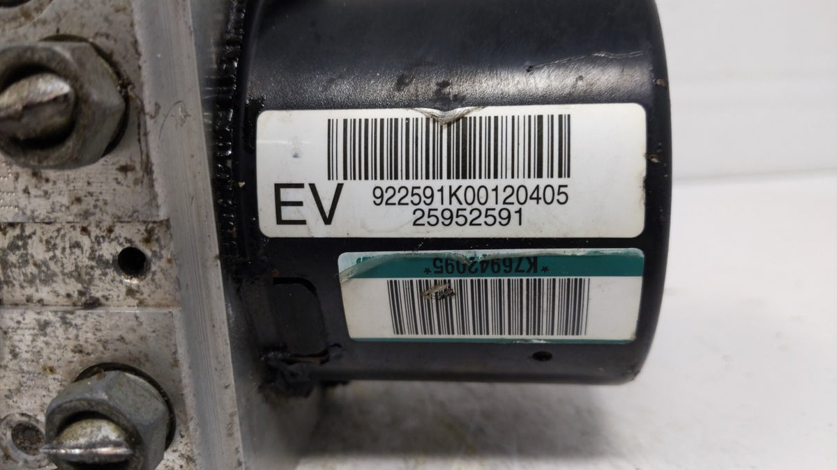 2008-2009 Chevrolet Malibu Anti-Lock Brake ABS Pump Module Actuator OEM P/N:25949989 20812604, 25928254 Fits Fits 2008 2009 