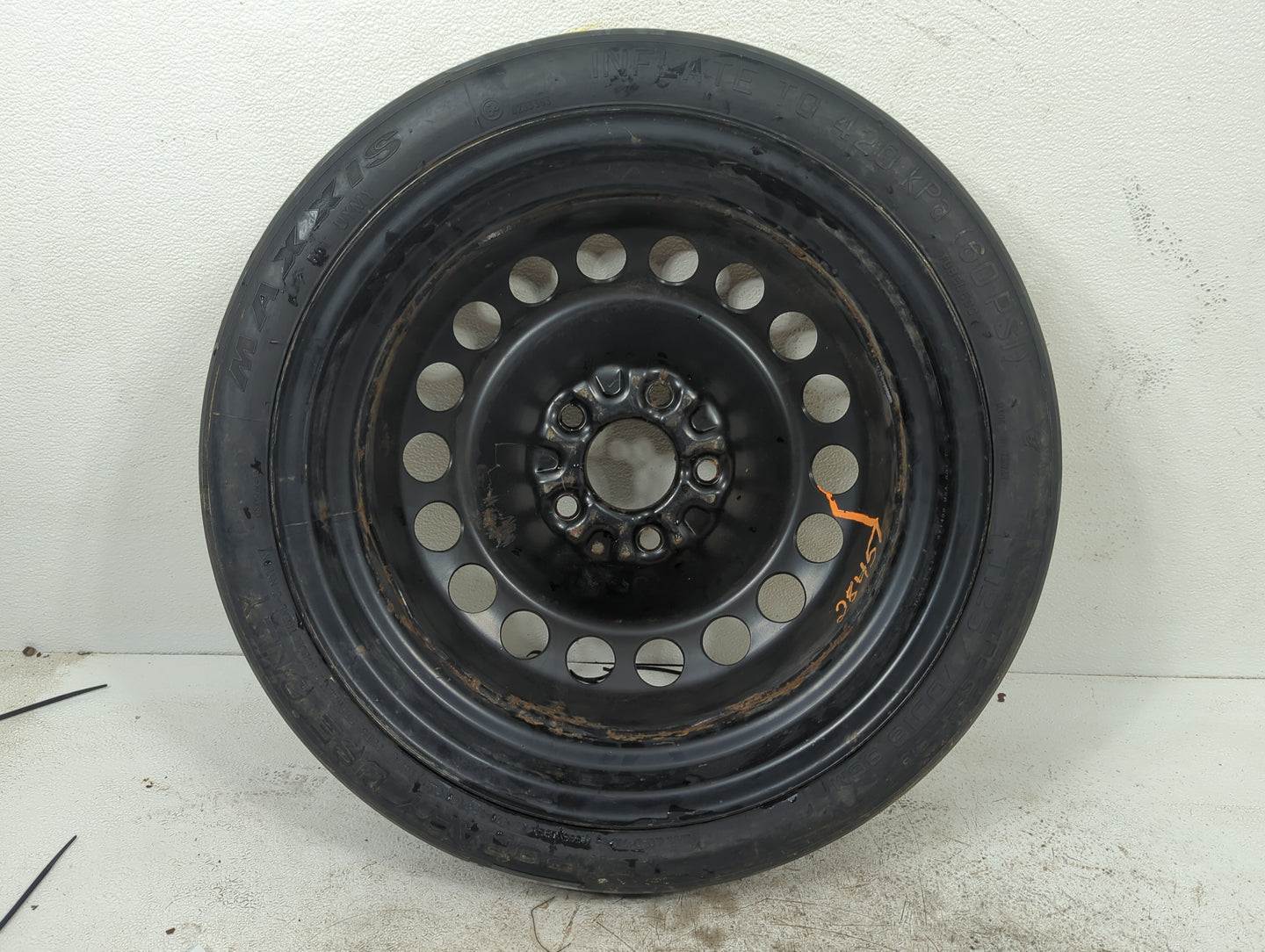 2004-2012 Chevrolet Malibu Spare Donut Tire Wheel Rim Oem 5037181 - Oemusedautoparts1.com