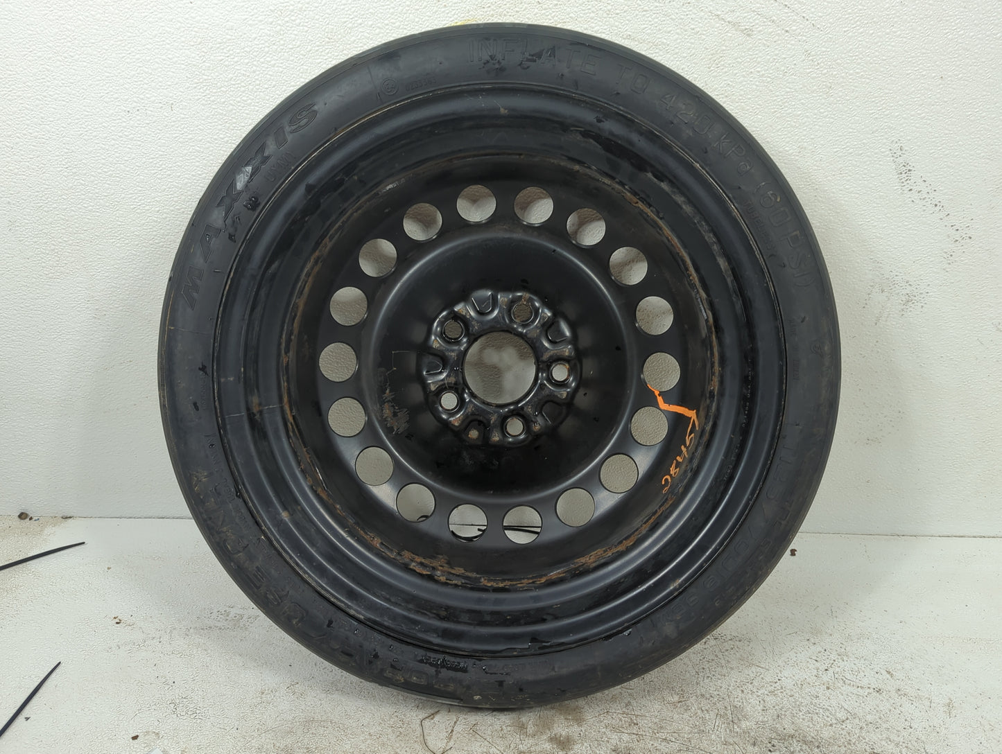 2004-2012 Chevrolet Malibu Spare Donut Tire Wheel Rim Oem 5037181 - Oemusedautoparts1.com