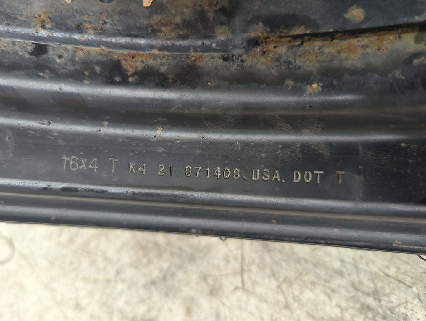 2004-2012 Chevrolet Malibu Spare Donut Tire Wheel Rim Oem 5037181 - Oemusedautoparts1.com