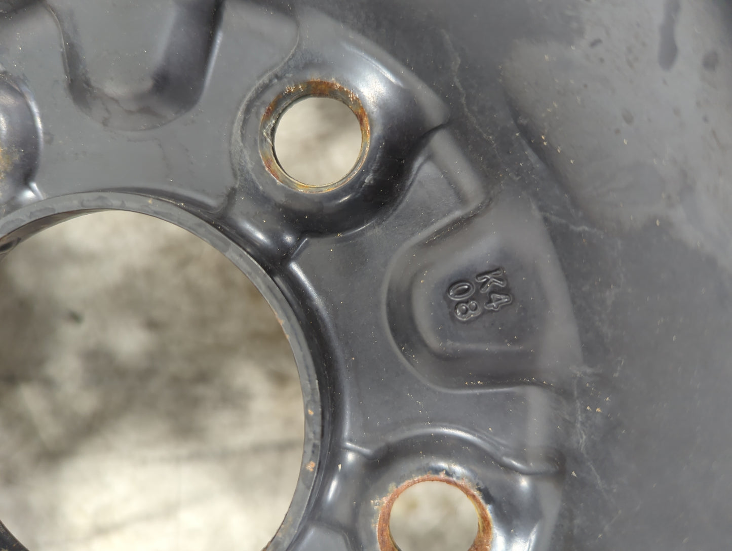 2004-2012 Chevrolet Malibu Spare Donut Tire Wheel Rim Oem 5037181 - Oemusedautoparts1.com