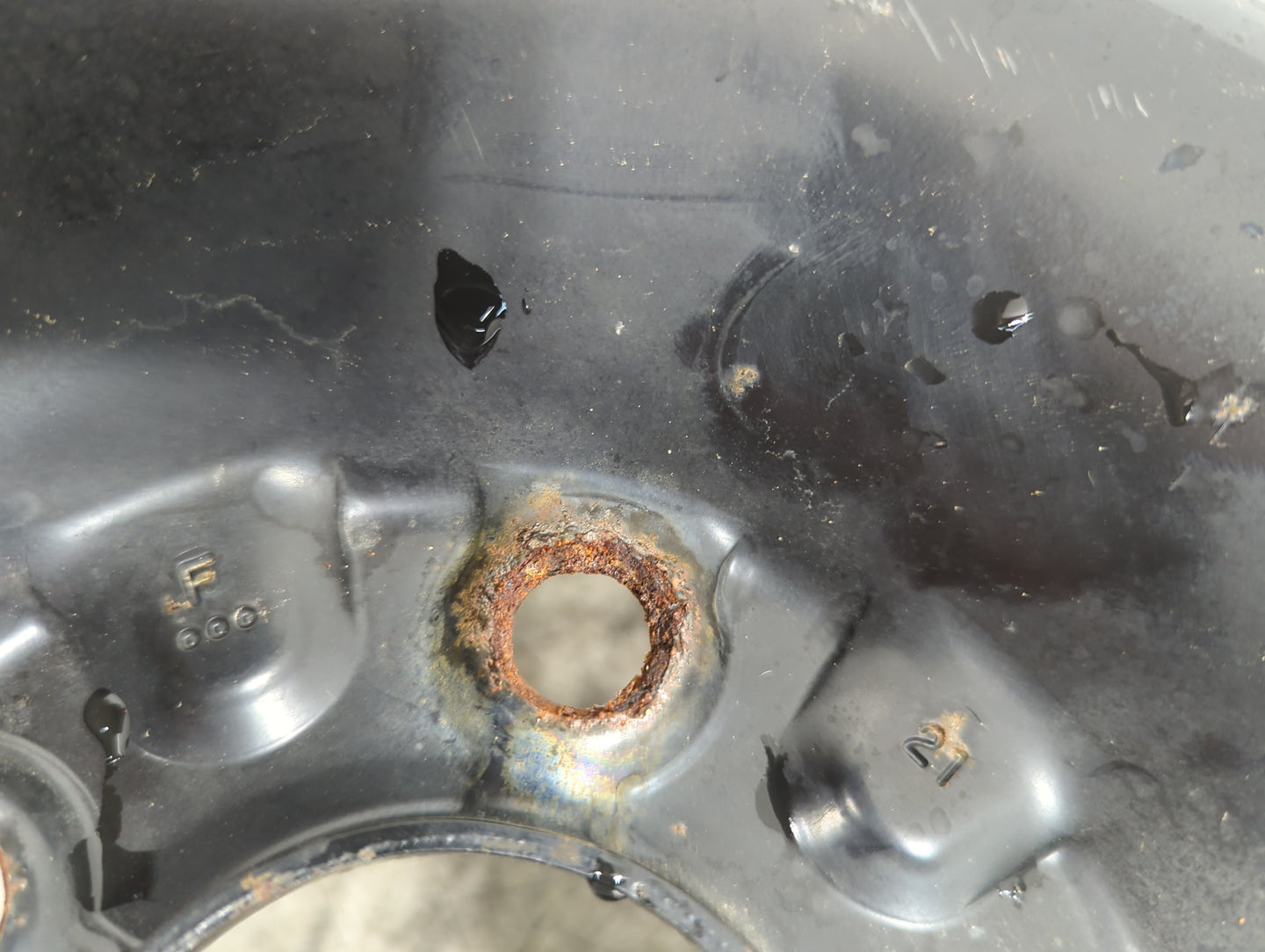 2004-2012 Chevrolet Malibu Spare Donut Tire Wheel Rim Oem 5037181 - Oemusedautoparts1.com