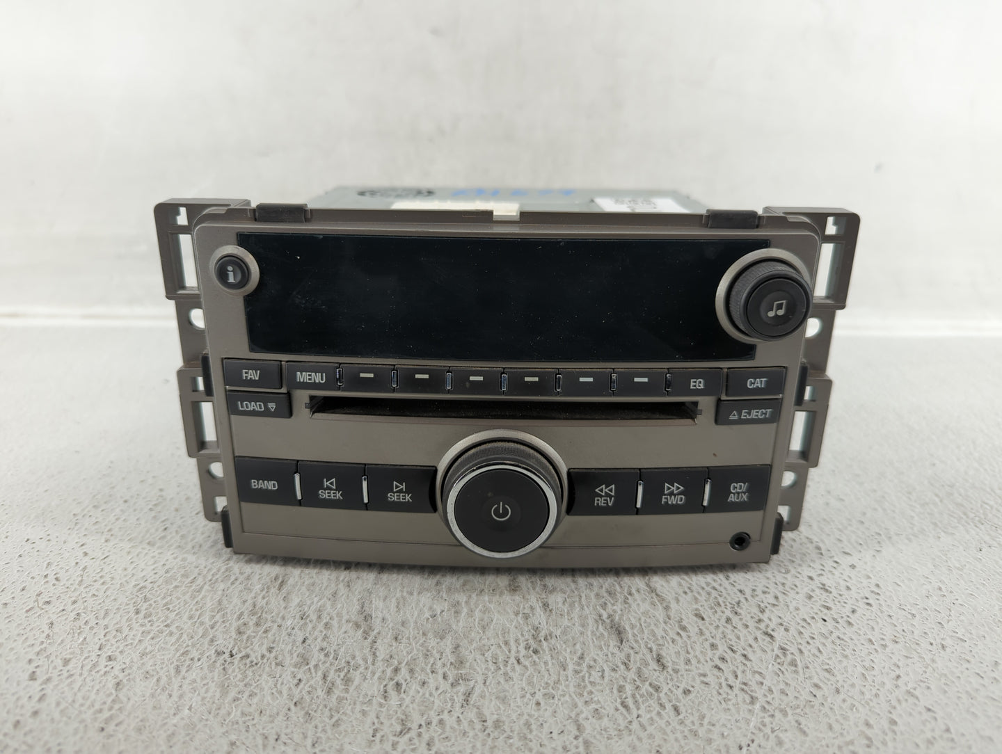 2009-2009 Chevrolet Malibu Am Fm Cd Player Radio Receiver - Oemusedautoparts1.com