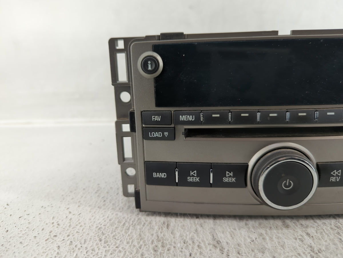 2009-2009 Chevrolet Malibu Am Fm Cd Player Radio Receiver 522970 - Oemusedautoparts1.com