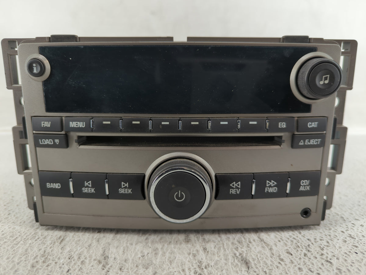 2009-2009 Chevrolet Malibu Am Fm Cd Player Radio Receiver 522970 - Oemusedautoparts1.com