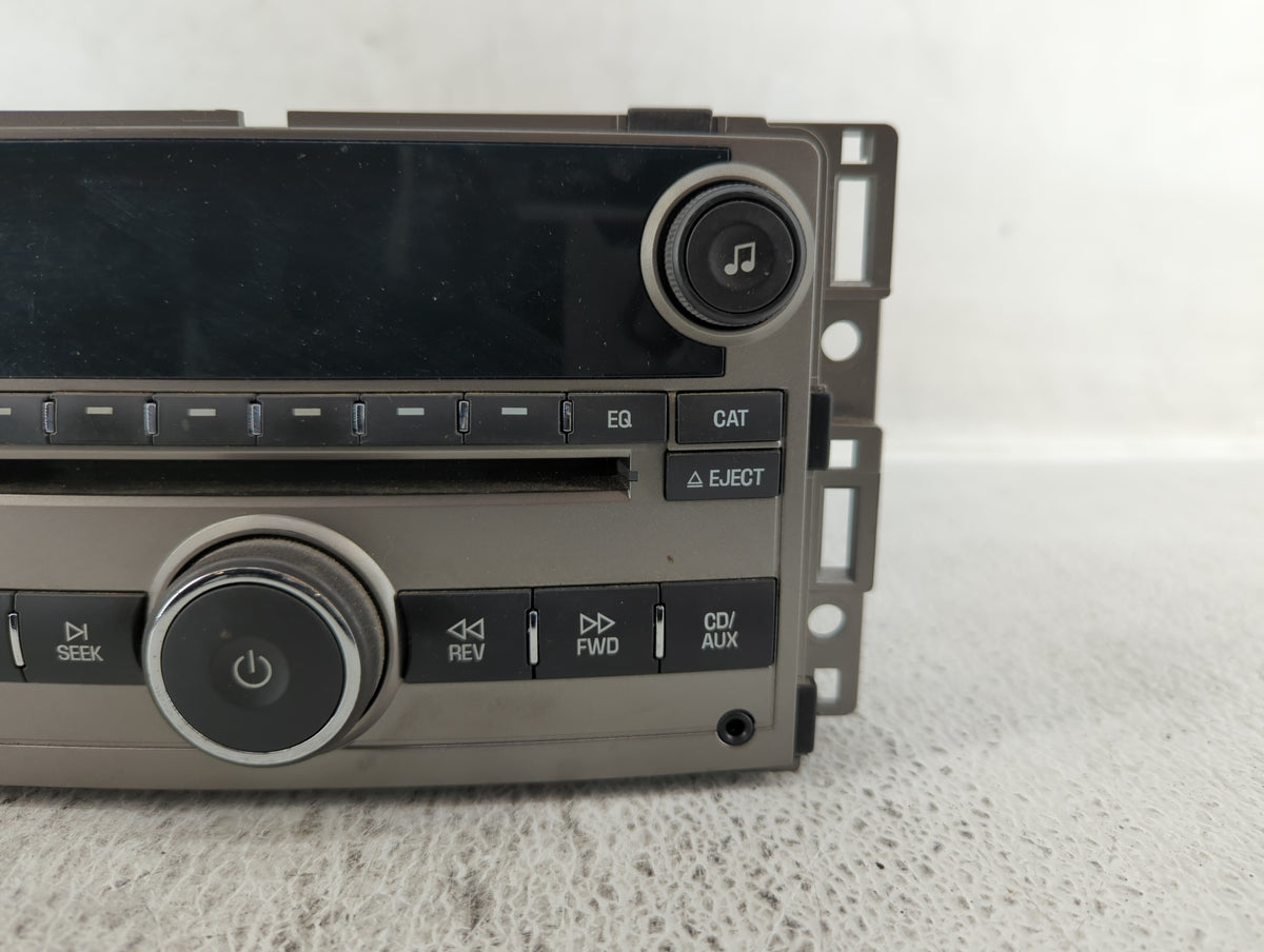 2009-2009 Chevrolet Malibu Am Fm Cd Player Radio Receiver 522970 - Oemusedautoparts1.com
