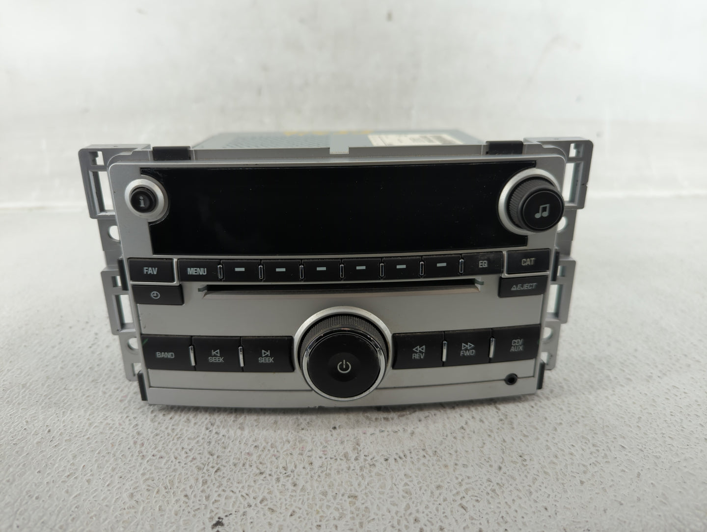 2009-2012 Chevrolet Malibu Am Fm Cd Player Radio Receiver - Oemusedautoparts1.com