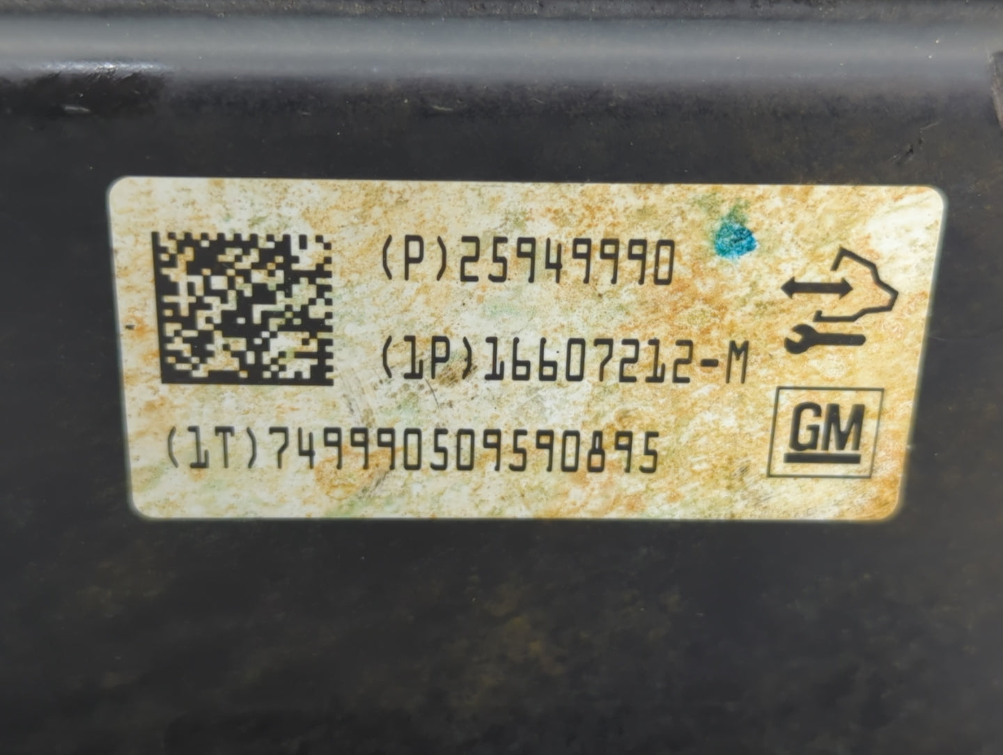 2008-2009 Chevrolet Malibu ABS Pump Control Module Replacement P/N:25949990, 25952591 Fits Fits 2008 2009 OEM Used Auto Part