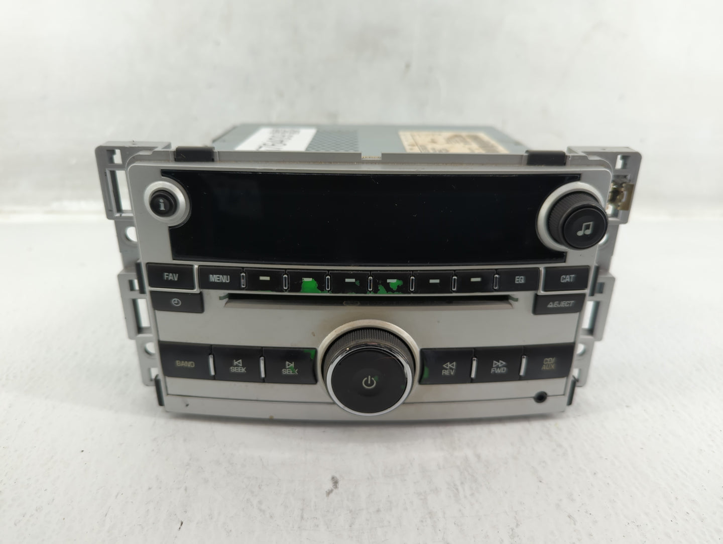 2009-2012 Chevrolet Malibu Radio AM FM Cd Player Receiver Replacement P/N:25833637 Fits Fits 2009 2010 2011 2012 OEM Used Au