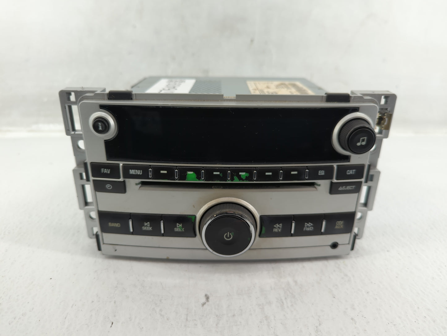 2009-2012 Chevrolet Malibu Radio AM FM Cd Player Receiver Replacement P/N:25833637 Fits Fits 2009 2010 2011 2012 OEM Used Au