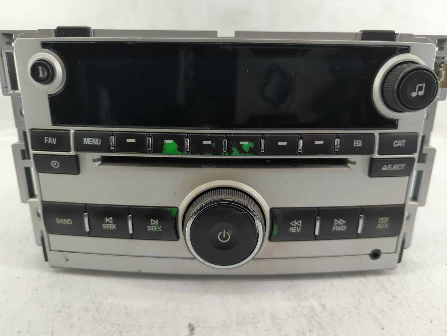 2009-2012 Chevrolet Malibu Radio AM FM Cd Player Receiver Replacement P/N:25833637 Fits Fits 2009 2010 2011 2012 OEM Used Au