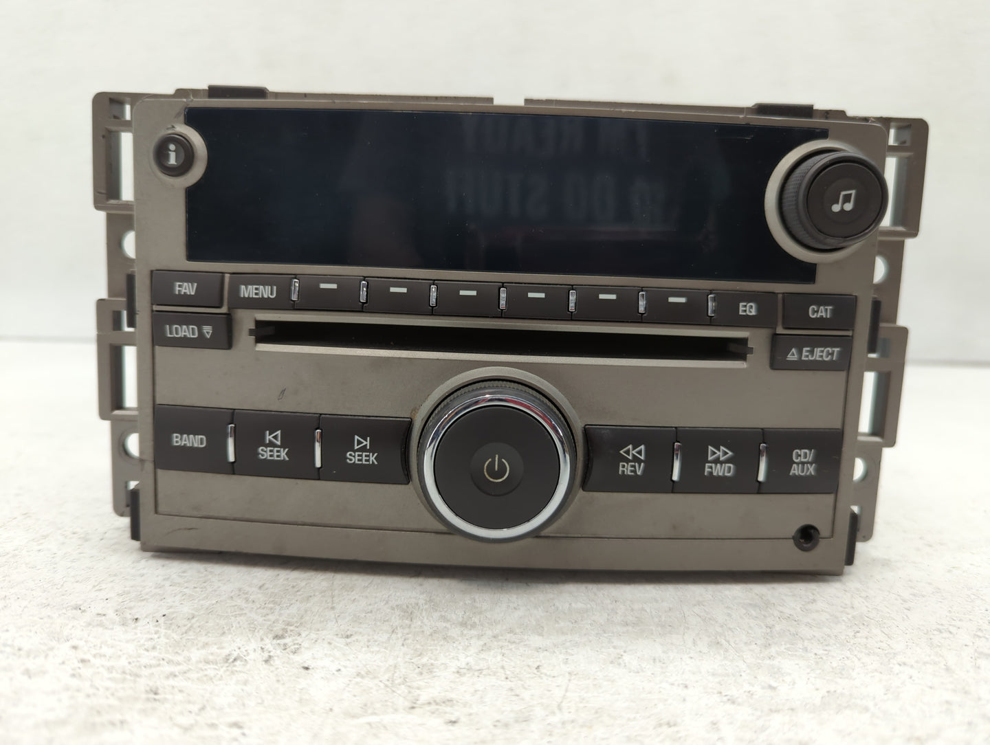 2009-2009 Chevrolet Malibu Am Fm Cd Player Radio Receiver - Oemusedautoparts1.com