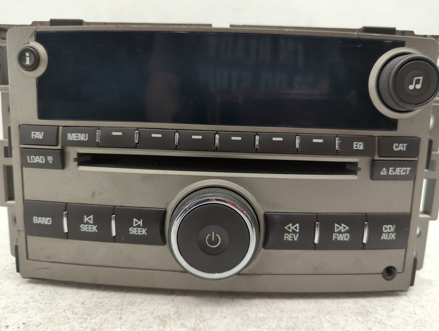 2009-2009 Chevrolet Malibu Am Fm Cd Player Radio Receiver - Oemusedautoparts1.com