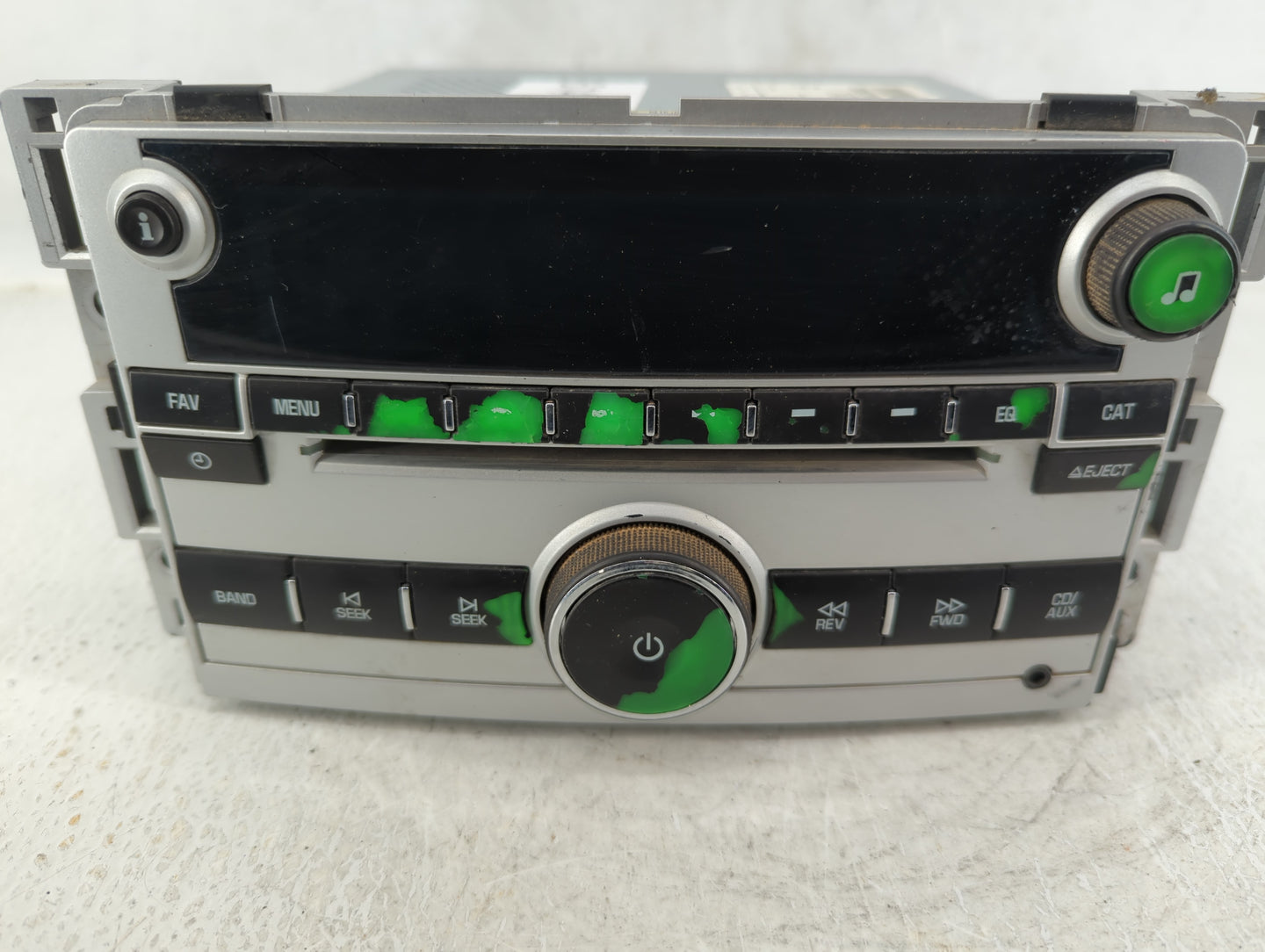 2009-2009 Chevrolet Malibu Am Fm Cd Player Radio Receiver - Oemusedautoparts1.com