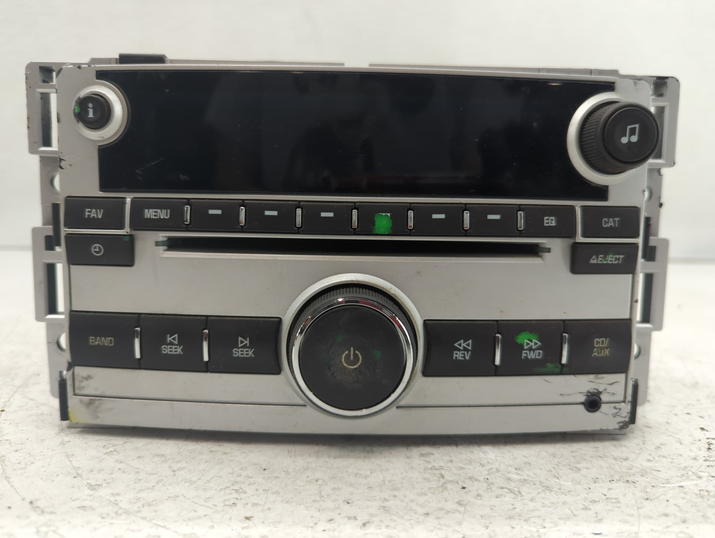 2009-2012 Chevrolet Malibu Radio AM FM Cd Player Receiver Replacement P/N:20834332 Fits Fits 2009 2010 2011 2012 OEM Used Au